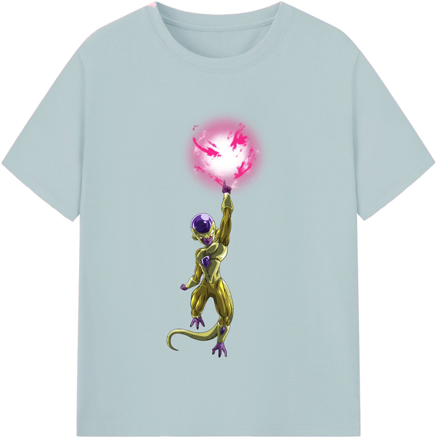 （画像用） ドラゴンボール フリーザ DRAGON BALL Frieza 綿100％半袖Tシャツ（フロントプリント）